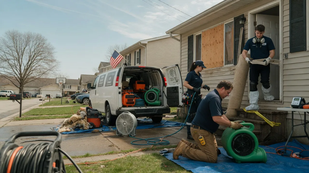 Water Damage Restoration in Fillmore, IN near me